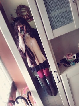 「Feroux（フェルゥ）のアイテム（パンツ）」を使った、あーりん。さん（レディース・153cm）の秋コーディネート