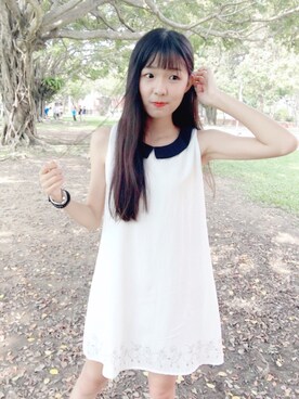 「PAZZO」｜「アイテム（ワンピース/ドレス）」を使った、🦄ᶜᴴᴬᴼ昭🌙さん（レディース・165cm）の秋コーディネート