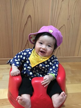 mocαpさん（キッズ・80cm）の春コーディネート