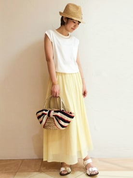 Jines _Officialさん（レディース・160cm）の夏コーディネート