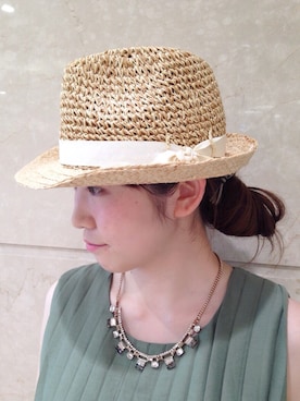 「Jines（ジネス）のアイテム」を使った、Jines _Officialさん（レディース・160cm）の夏コーディネート