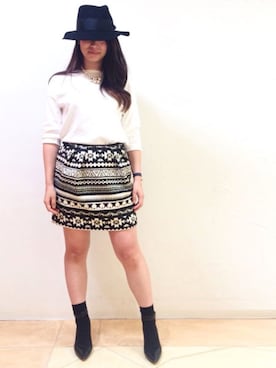 「Jines（ジネス）のアイテム」を使った、Jines _Officialさん（レディース・159cm）の秋コーディネート