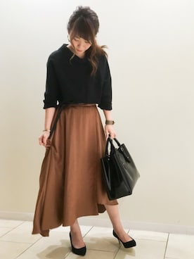 「アイテム（アクセサリー、グリーン系）」を使った、Jines _Officialさん（レディース・156cm）の夏コーディネート