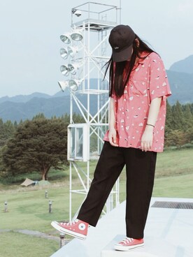 「temptation（テンプテーション）のアイテム」を使った、yurinaさん（レディース・162cm）の夏コーディネート