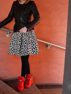 「beautiful people」｜CROMAGNONさん（レディース・160cm）の冬コーディネート