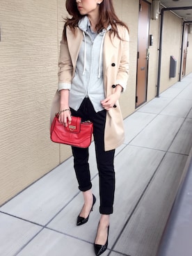 ちーさん（レディース・166cm）の冬コーディネート