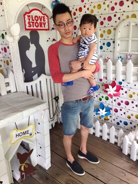 「YELLOWSPLUS」｜Tzung Wuさん（メンズ・174cm）の夏コーディネート