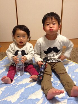 fumiさん（キッズ・100cm）の冬コーディネート