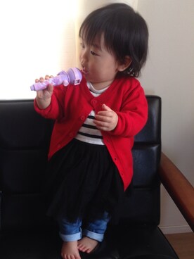 fumiさん(キッズ・100cm)の春コーディネート