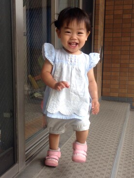 fumiさん（キッズ・100cm）の夏コーディネート