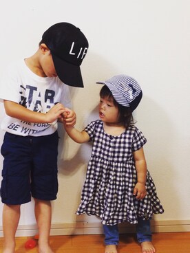 fumiさん(キッズ・100cm)の夏コーディネート