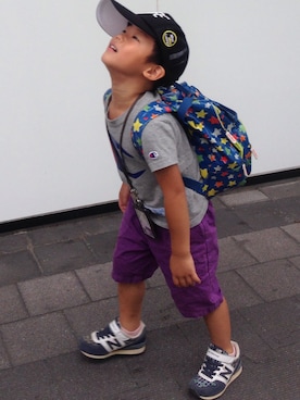 fumiさん(キッズ・100cm)の夏コーディネート