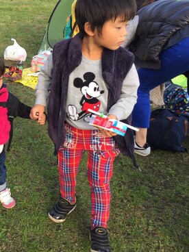 fumiさん（キッズ・100cm）の秋コーディネート