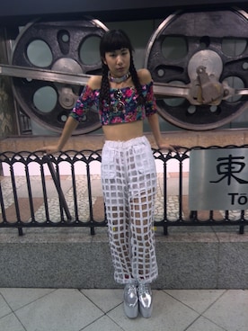モデルTOKOさん（レディース・155cm）の夏コーディネート