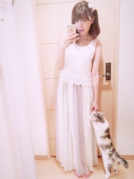 河西里音さんのコーディネート