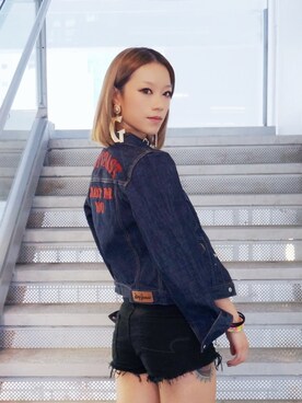 Suki Wong さん（レディース・163cm）の夏コーディネート