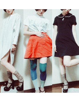 紡ぐさん（レディース・158cm）の春コーディネート