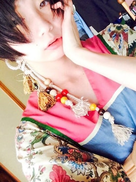 「Y's（ワイズ）のアイテム（スニーカー）」を使った、紡ぐさん（レディース・158cm）の夏コーディネート