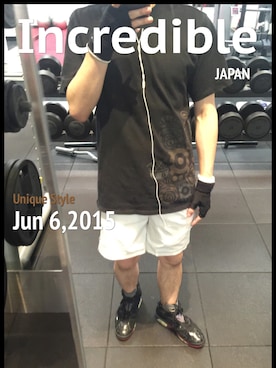 「筋トレ」｜☆YARIちゃん☆さん（メンズ・173cm）の秋コーディネート