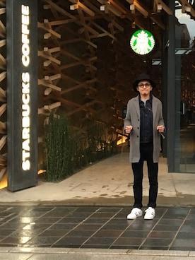 「606」｜Nobuhiro Maruyamaさん（メンズ・178cm）の冬コーディネート