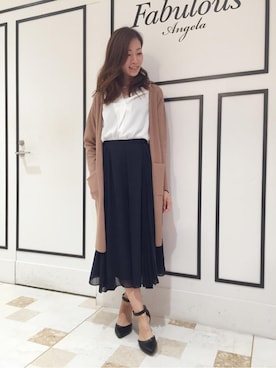 「Fabulous Angela（ファビュラスアンジェラ）のアイテム」を使った、FabulousAngelaさん（レディース・161cm）の秋コーディネート