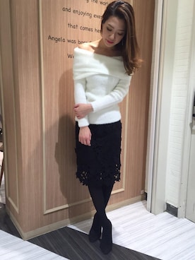 「Fabulous Angela（ファビュラスアンジェラ）のアイテム」を使った、FabulousAngelaさん（レディース・161cm）の秋コーディネート