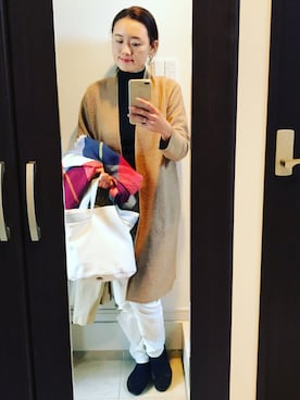 F♡さん（レディース・166cm）の冬コーディネート