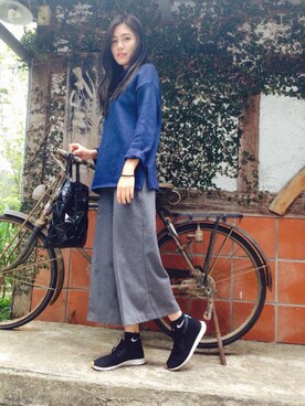 Enyaさん（レディース・168cm）の春コーディネート