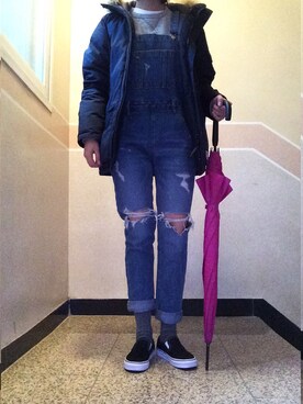 「COVERNAT」｜「アイテム（ジャケット/アウター）」を使った、sunnn__yさん（レディース・163cm）の秋コーディネート