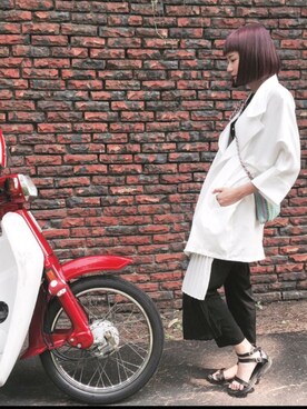 林辰霜さんのコーディネート