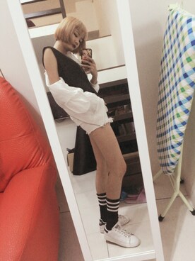 林辰霜さんのコーディネート