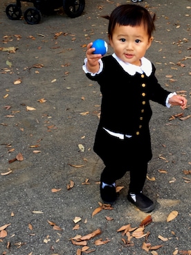 sugar indigoさん（キッズ・80cm）の秋コーディネート