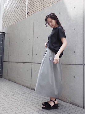「RIM.ARK（リムアーク）のアイテム（シューズ）」を使った、sakurako_kusanoさん（レディース・166cm）の春コーディネート