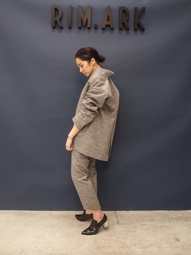 「RIM.ARK（リムアーク）のアイテム（シューズ）」を使った、sakurako_kusanoさん（レディース・166cm）の春コーディネート