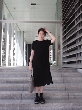 「RIM.ARK（リムアーク）のアイテム（シューズ）」を使った、sakurako_kusanoさん（レディース・166cm）の夏コーディネート