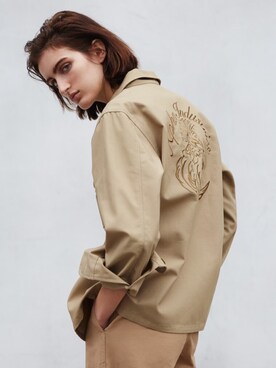 「Alpha Industries（アルファインダストリーズ）のアイテム」を使った、ADAM ET ROPE'さん（レディース・155cm）の春コーディネート