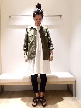 makiさん（レディース・170cm）の春コーディネート