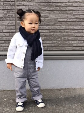 himarinaさん（キッズ・90cm）の冬コーディネート