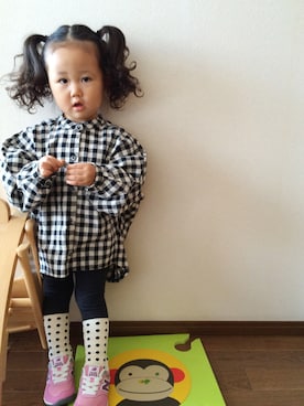 himarinaさん(キッズ・90cm)の冬コーディネート