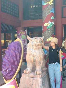 「アイテム（ブラジャー、グレー系）」を使った、あゆみさん（レディース・156cm）の夏コーディネート