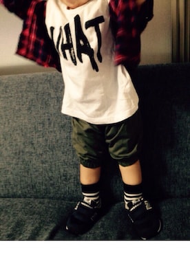 「NEW BALANCE（ニューバランス）のアイテム（スニーカー、ブルー系）」を使った、dorami☺︎さん（レディース・158cm）の秋コーディネート