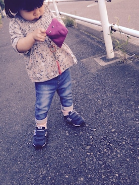 「babyGAP（babyGAP）のアイテム（シャツ/ブラウス、その他）」を使った、dorami☺︎さん（レディース・158cm）の秋コーディネート