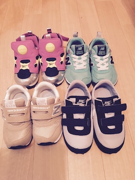 「お気に入りスニーカー達♡のアイテム（その他、その他）」を使った、dorami☺︎さん（レディース・158cm）の夏コーディネート