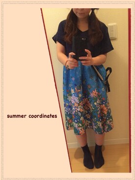 KYNさん(レディース・145cm)の夏コーディネート