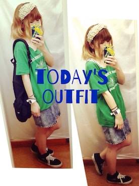 なーちんさん（レディース・154cm）の夏コーディネート