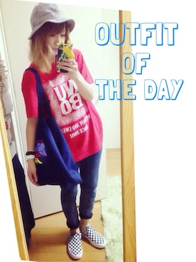 なーちんさん（レディース・154cm）の夏コーディネート