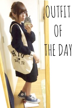 なーちんさん（レディース・154cm）の冬コーディネート