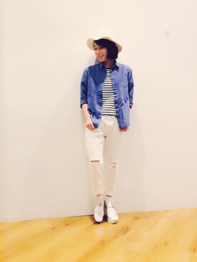 くららさん（レディース・155cm）の春コーディネート