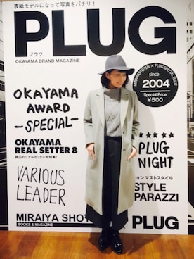 くららさん（レディース・155cm）の冬コーディネート