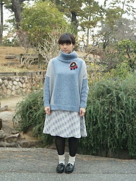 「JUCO.」｜T.T.GARRETさん（レディース・156cm）の冬コーディネート